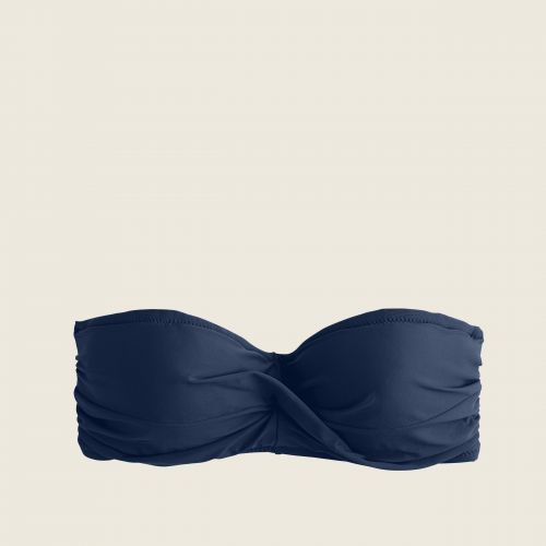 제이크루 Jcrew Twist-bandeau underwire bikini top