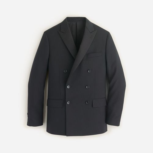 제이크루 Jcrew Ludlow double-breasted tuxedo jacket in Italian wool