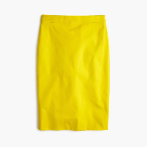 제이크루 Jcrew No. 2 pencil skirt in two-way stretch cotton