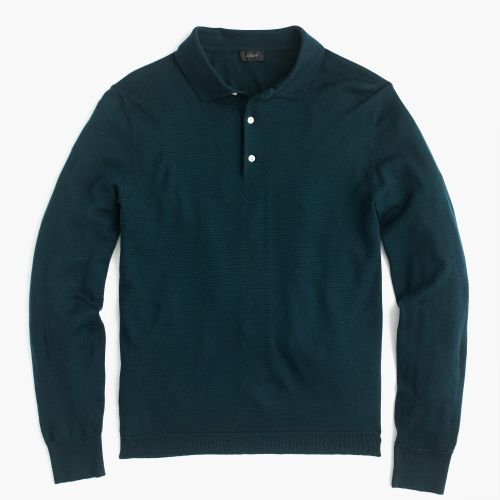 제이크루 Jcrew Italian merino wool polo sweater