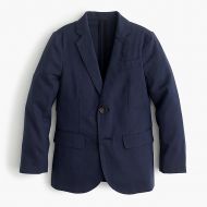 Jcrew Boys unstructured Ludlow suit jacket in stretch cotton