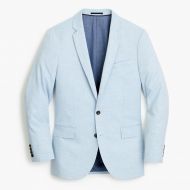 Jcrew Ludlow Slim-fit suit jacket in light blue American wool blend