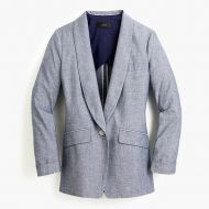 Jcrew Unstructured blazer in cotton-linen