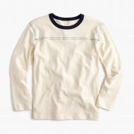 Jcrew Boys long-sleeve T-shirt with contrast stitching