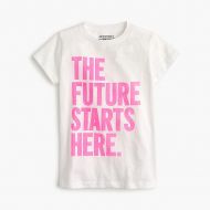 Jcrew Girls the future starts here T-shirt