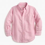 Jcrew Kids cotton-linen shirt