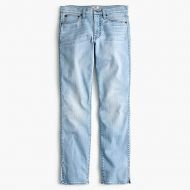 Jcrew Vintage straight jean with slit hems