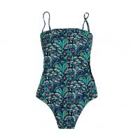 Jcrew Baby bow back one-piece swimsuit in Liberty alpine pasture