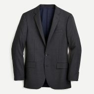 Jcrew Ludlow Slim-fit suit jacket with double vent in charcoal American Wool