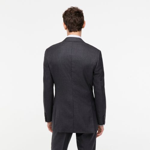 제이크루 Jcrew Ludlow Slim-fit suit jacket with double vent in charcoal American Wool