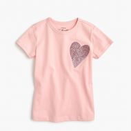 Jcrew Girls short-sleeve heart T-shirt