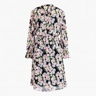 Jcrew J.Crew Mercantile drapey tie-front dress in French floral