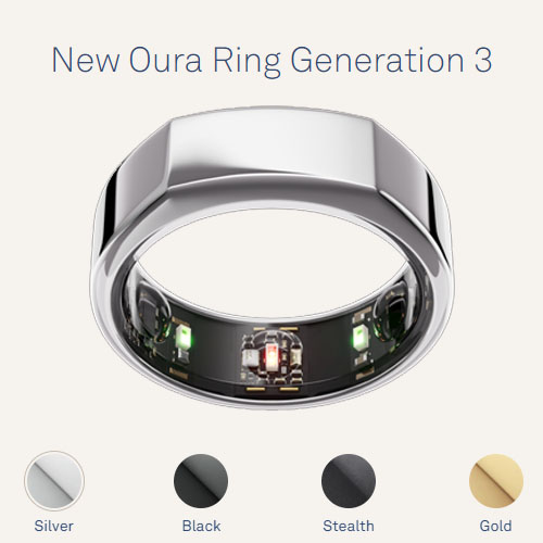 [무료배송] 오라링3 Oura Ring Generation 3 웨어러블 디바이스 활동추적 수면분석 심박수모니터링
